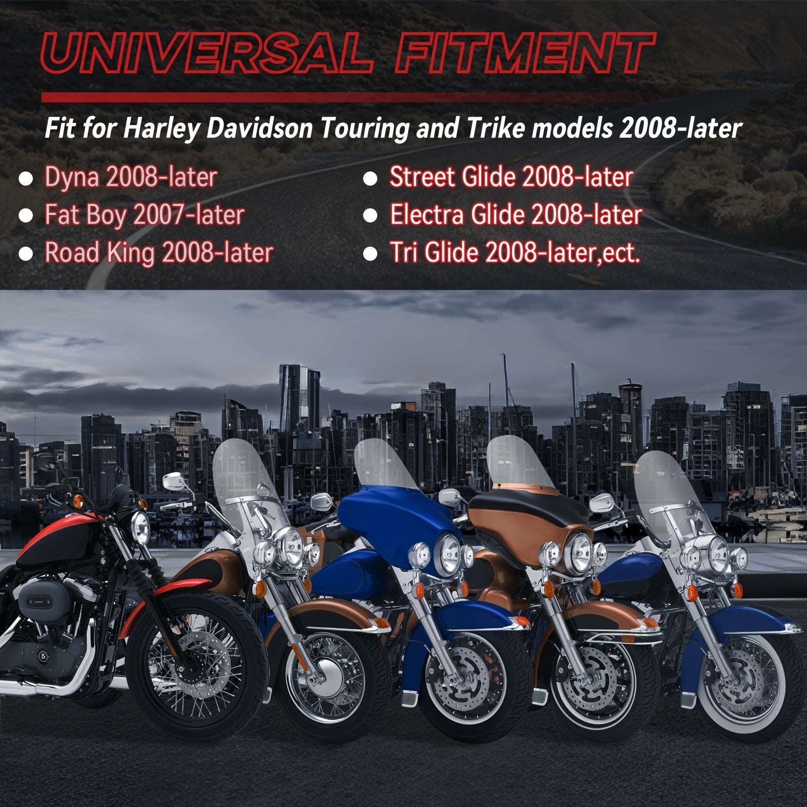 CNC Spike Motorcycle Front Axle Nut Covers Caps 3.6" – Fits Harley Touring Street Glide Road King Electra Glide Tri Glide 2008-Later, Black & Silvery